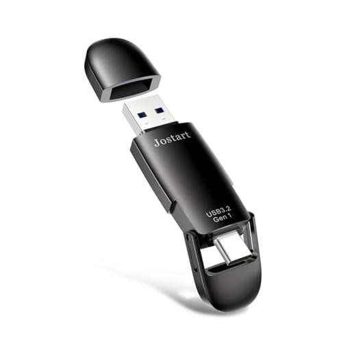 Jostart 512GB 550MB/s Read SSD USB 3.2 Solid State Flash Drive, Super High Speed USB C Thumb Drive Pendrive USB Photo Memory Stick for OTG Android Mobile Phone & Tablets, Laptop, MacBook, PC