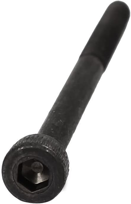 M3 Black Hex Socket Cover Head Screw s Set 12.9 Grade Alloy Carbon Steel DIN912 4-50mm, Full ThreadPlain Finish (M3×50mm-24Pcs)