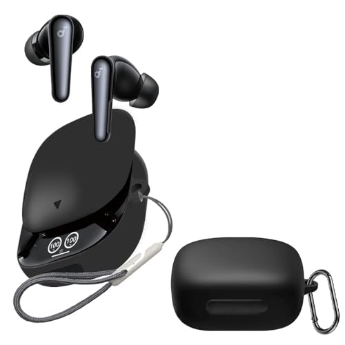 [KYK SHOW] For Anker Soundcore Liberty 4 pro �P�[�X ���C�����X�m�C�Y�L�����Z�����O�C���z���V���R�� �J�o�[ �����܂܏[�d�\ �ϏՌ��� �h���h�o �y�ʏ��^ �ی�P�[�X �����h�~ �j�����p ���[�P�[�X Anker