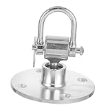 Einfache einrichtung: ermöglicht die einfache installation an jeder decken- oder wandhalterung, sodass sich auf ihr training konzentrieren können. drehen den speedbag im fitnessstudio oder hängen den boxsack auf