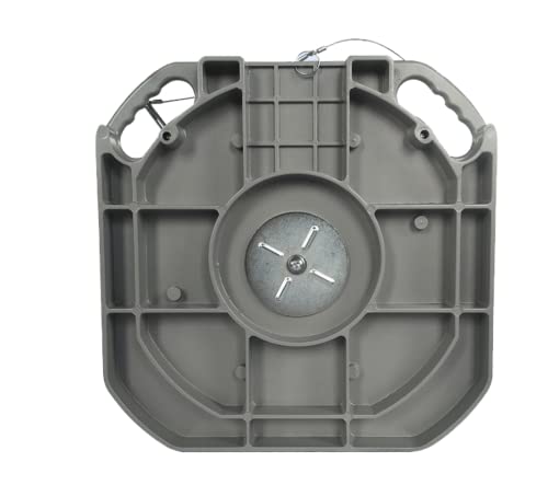 Image of Car Wheel Alignment Turntable Turn Plates Wheel Clamp for Wheel Alignment 400MM X 400MM