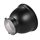 La rejilla de panal de 60° incluida permite un control preciso de la luz, reduciendo la dispersión y reduciendo el área de cobertura total, ideal para iluminación dramática y retratos. Su robusta construcción garantiza durabilidad y fiabilidad durante sesiones fotográficas intensas.