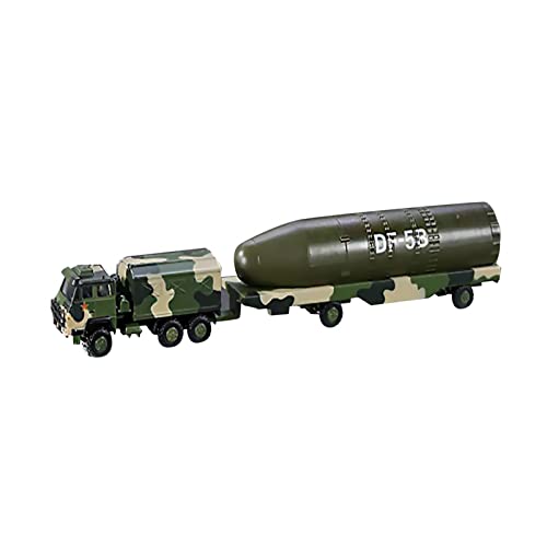 Modelo vehículo misil Dongfeng 5B metal 1:100