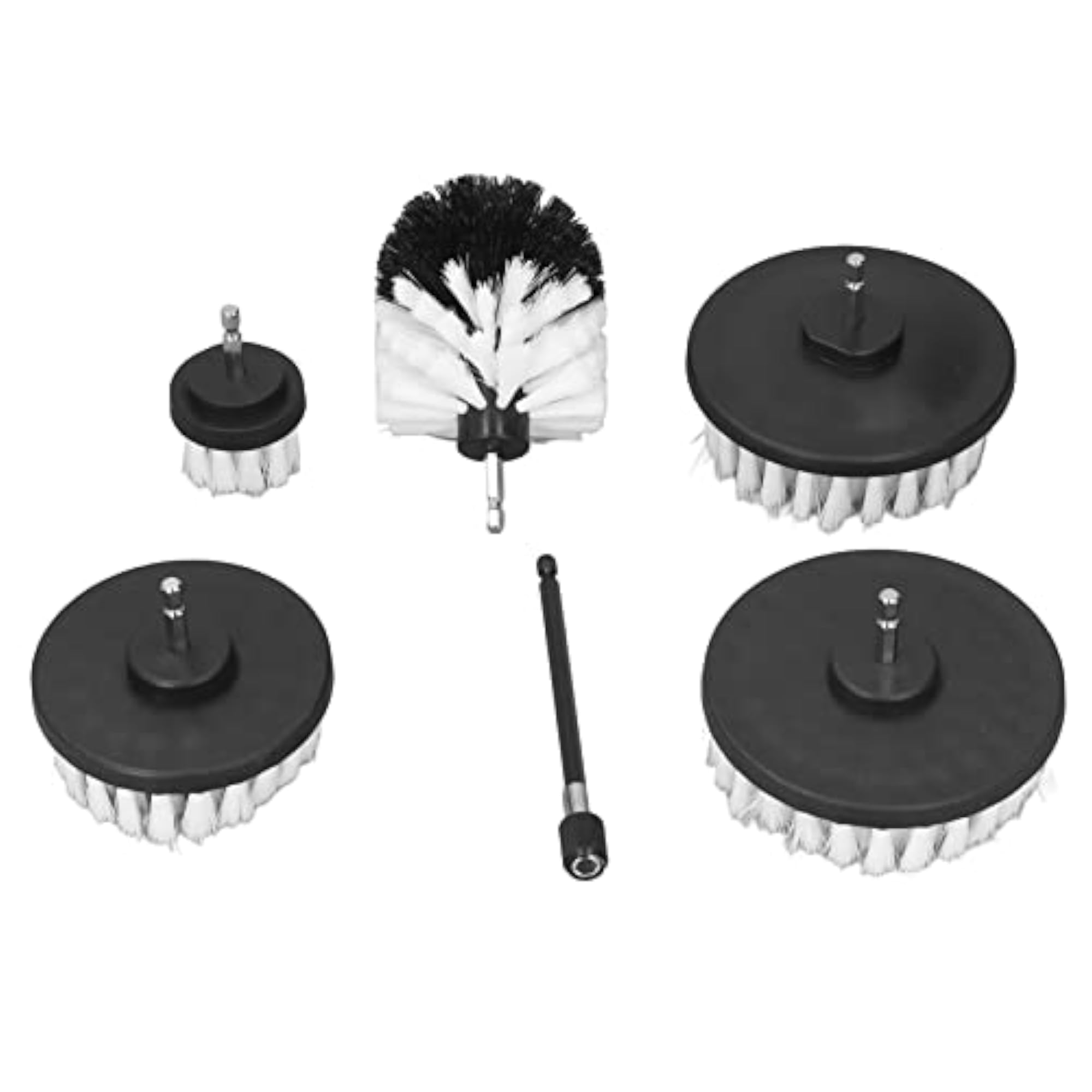 Power Scrubber Brush with Extension Rod