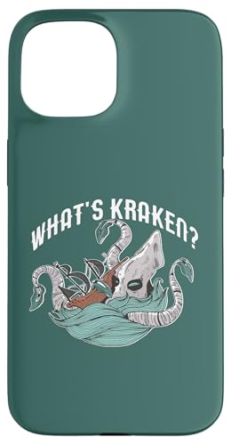 WHAT'S KRAKEN ʔ Zt@bh ~[ Crackin' Pun X}zP[X iPhone 15 p
