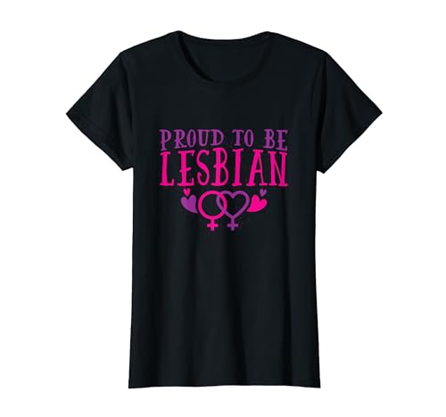 Proud to be lesbian Pride - LGBT - LGBTQ Maglietta