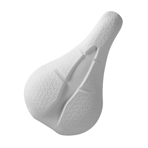 Asientos de bicicleta de carretera, absorción de golpes, sillines de ciclismo, para exteriores, interiores, almohadilla de silicona cómoda, suave y cómoda