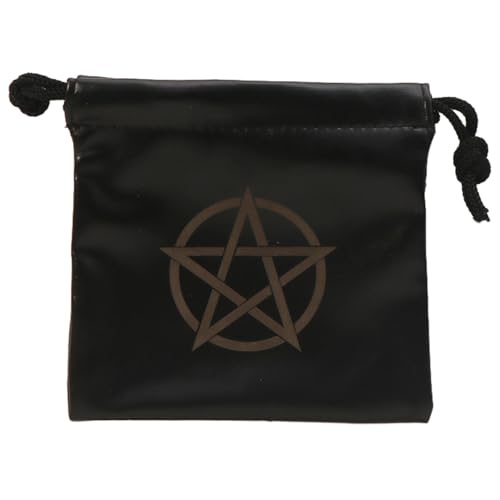 Rebellious Joyas dados tarjetas bolsa de regalo bolsa con cordón runas adivinaciones tarot bolsa de cuero PU juego oráculo tarjetas bolsa almacenada