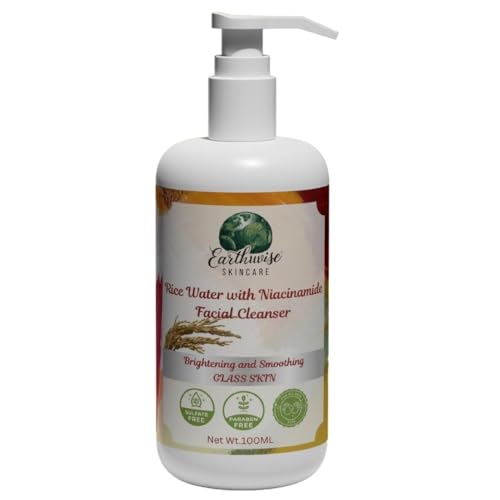 EARTHWISE SKIN CARE Earthwise Rice Water & Niacinamide Face Wash 100ml - Image 2