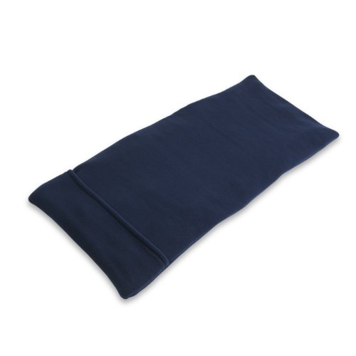 SunnyBay Extra Large Microwave Heating Pad, Microwavable Heavy Weighted Full Body Moist Hot or Cold Pack and Washable Fleece Cover, 10x24 Inches, FSA HSA Eligible, Royal Blue