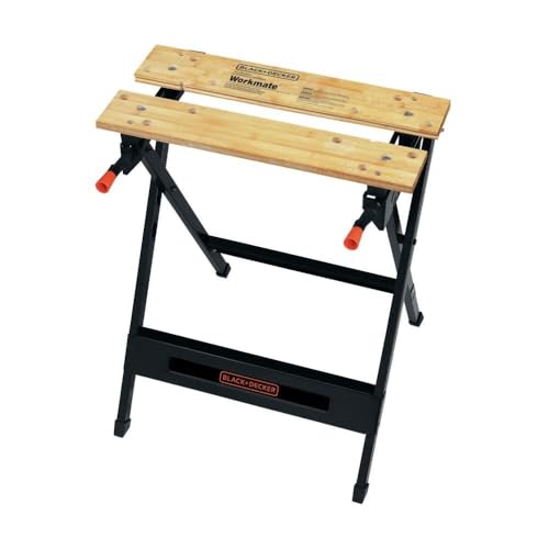 BLACK+DECKER Workmate Portable Workbench, 350-Pound Capacity (WM125)