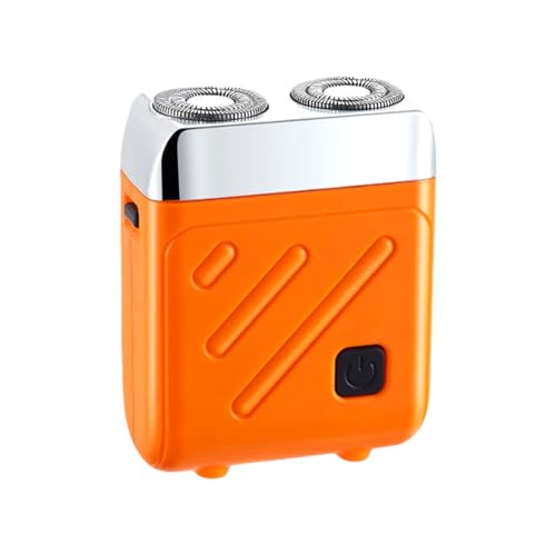 Maquinilla de afeitar eléctrica para hombre, inalámbrica, impermeable, rotación de 360 grados, afeitadora eléctrica para hombre, para barba, cabeza y cuerpo, cumpleaños, barbero, uso y húmedo
