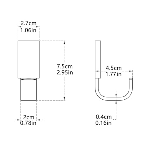 Flybath DF20180628OBB50-G5 Coat Hook Brass Robe Towel Hooks Contemporary Style Matte Black Finish Wall Mounted thumb #5