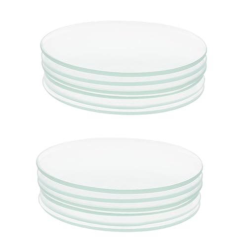 CHILDWEET 10pcs Watch Glass Glases Watch Tool Evaporating Dish Chemistry Glassine School Laboratory Watch Transparent Watch Chemical Beaker with Lid Laboratory Experiment Watch