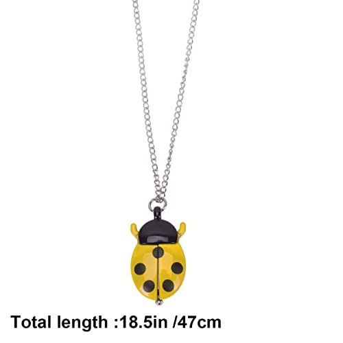 KESYOO Relógio De Bolso Retrô Com Design Animal Relógio De Bolso De Quartzo Com Corrente