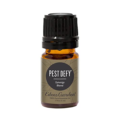 Edens Garden Pest Defy Essential Oil Synergy Blend, 100% Pure Therapeutic Grade (Undiluted Natural/ Homeopathic Aromatherapy Scented Essential Oil Blends) 5 ml