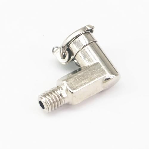 10P CS M6 tasse d'huile coudée avec filetage métrique précis de 1.0mm