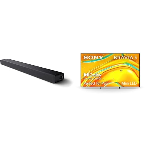 Image of Sony BRAVIA 5 65 inch 4K Smart Google TV (K-65XR50) & HT-A3000 3.1ch Dolby Atmos Sound Bar with Dual Subwoofers Bundle