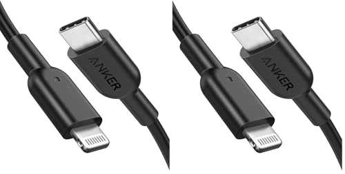 Câble USB-C vers Lightning Anker 1,8m idéal pour le salon et lit