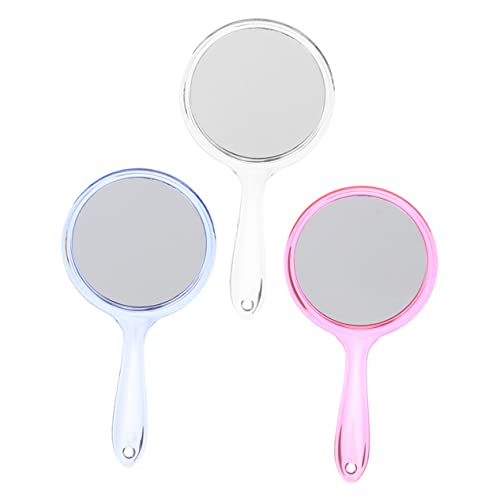 Espejos portátiles de maquillaje doble cara 3 pcs