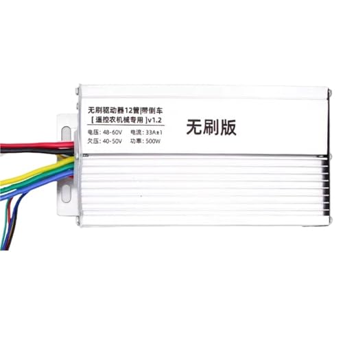Contrôleur moteur brushless 24V-60V 33A 500W avec capteur Hall pour réguler la vitesse du vélo