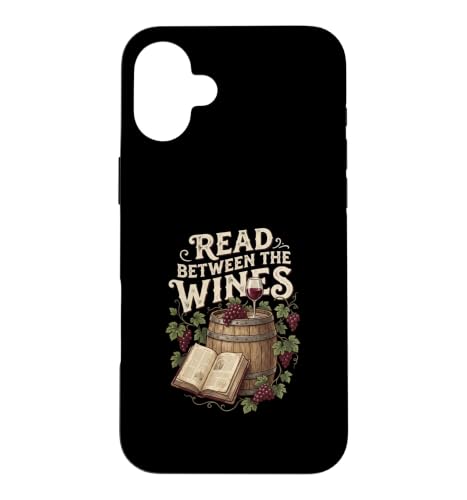 Read Between The Wines Book Club ���C�����[�_�[�̃��[���A �X�}�z�P�[�X iPhone 16 Plus �p