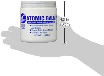Cramer Atomic Balm, Medium Strength Warming Pain Reliever for Relieving Minor Pain From Strains & Sprains, Relaxing Tight Muscles, & Assisting in Warm-Up for Athletes, Relieve Joint & Arthritis Pain
