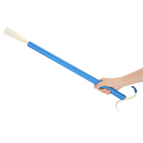 Bastão de curativo de plástico, bastão de gancho em forma de S Auxiliar de mobilidade para deficient