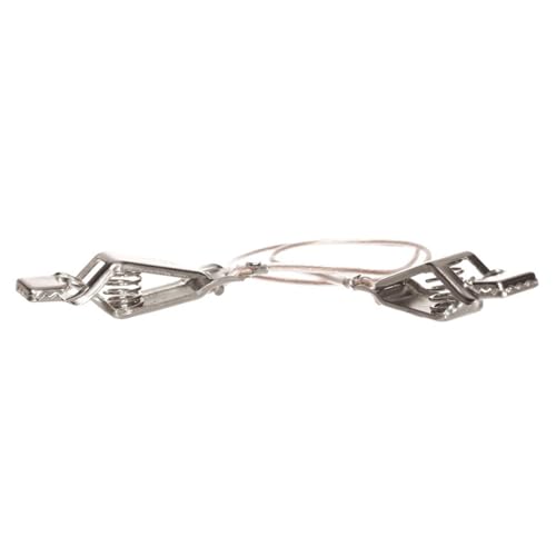 FEFOSAEP Fencing Mask Cord - Clear Connecting Mask Cable - Fencing Head Wire (Set of 2) (Standard)