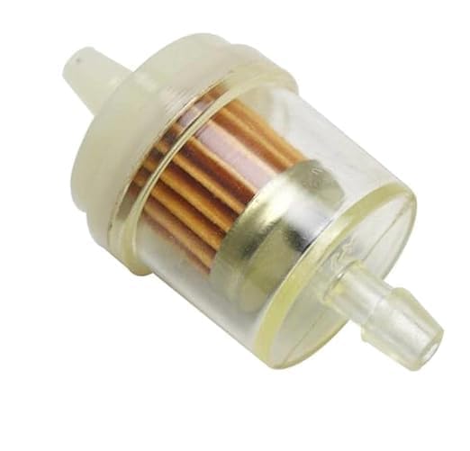A.K Universal Fuel Filter For All Motorcycles & Scooters - White In Line Style - New (1PC)-image-18