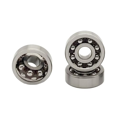 2/5pcs Miniature Double row aligning Ball Bearing 1035 5x19x6 1018 8x22x7 1026 6x19x6 1027 1096 6x15x6 1029 9x22x7(1027 7x19x6,2
