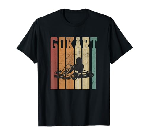 Go Kart Racer Retro Funny Karting Championship Winner T-Shirt