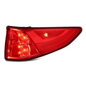 DNA MOTORING OE Style Rear Right Taillight Assembly Tail Lamp Compatible With Honda Odyssey 2018-2023, HO2804115, 33550THRA01, OEM-TL-064-R