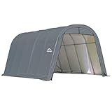 Garage-in-a-Box 13 x 20 x 10 ft. Roundtop Replacement Cover 7 oz. Gray