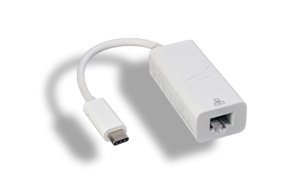 RiteAV Adattatore da USB 3.1 tipo C maschio a femmina ETHERNET GIGABIT [2 pezzi]