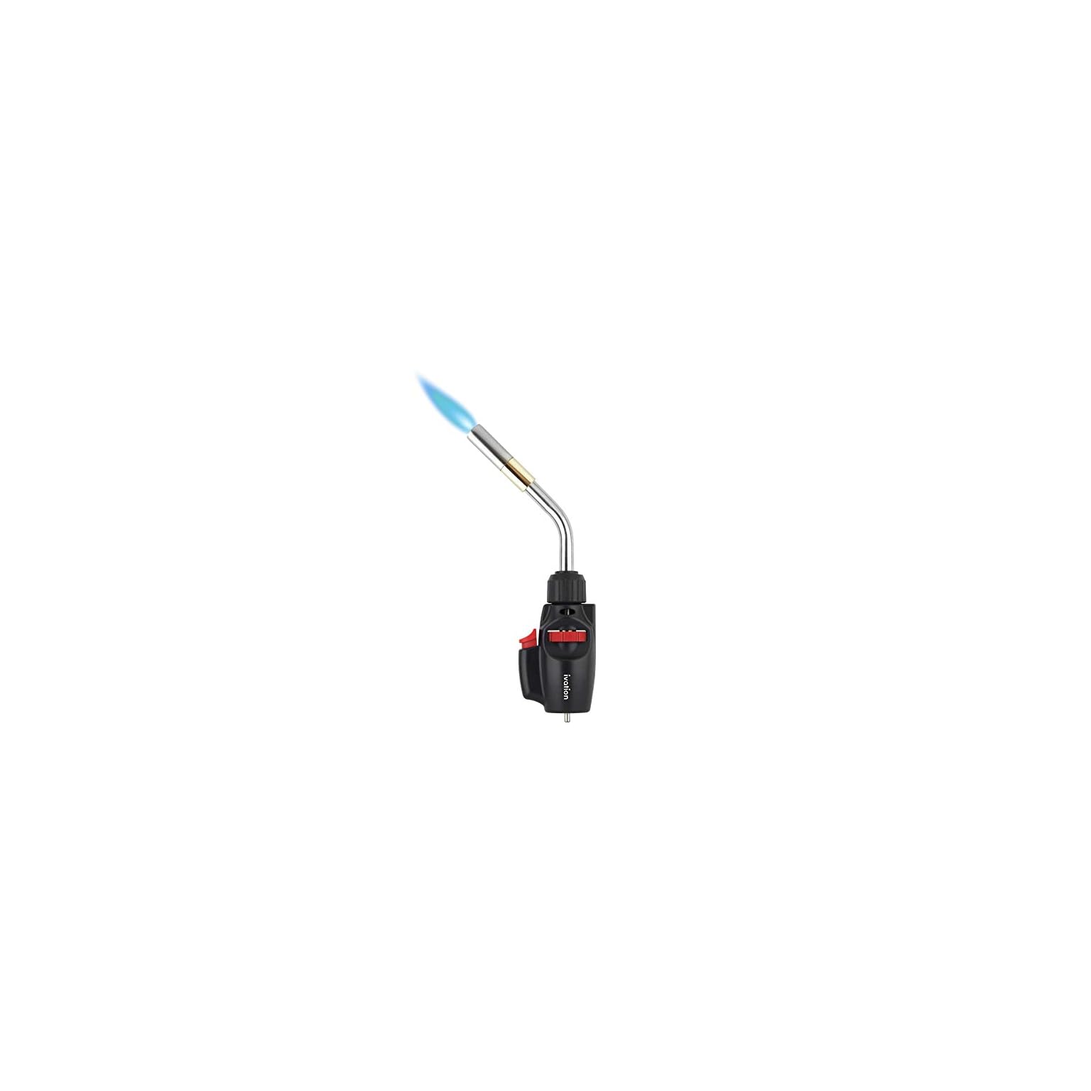 Ivation Trigger Start Propane Torch, HighTemperature Flame Torch [2372
