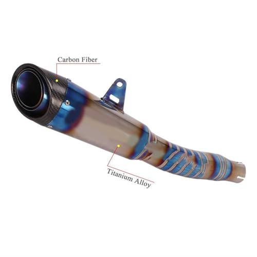 Silencieux d'échappement en alliage titane pour Suzuki GSXR600 GSX750R 2008-2010 K8 K9