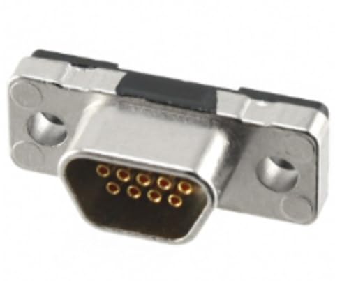 AVLIS-CO Pack of 2 380-009-213L001 Connector 9 Position D-Type, Micro-D Receptacle, Female Sockets :RoHS