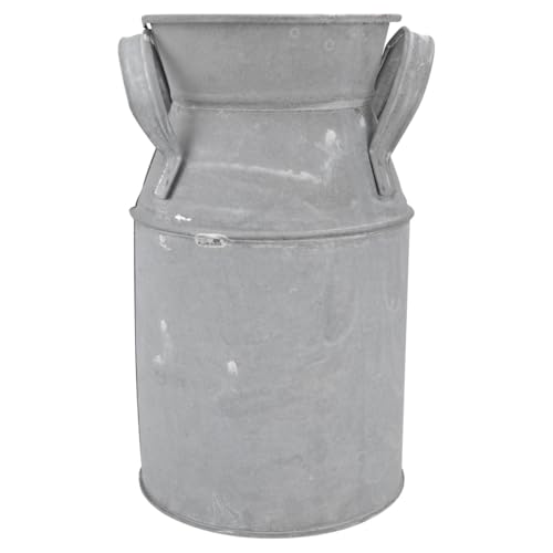 Yardwe Vintage Milchkanne - Rustikale Blumenvase Mit Griffen FüR...