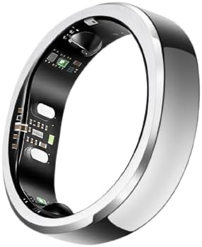 RingConn Gen 3 Smart Ring - Vascular Trends(Size 8, Future Silver...
