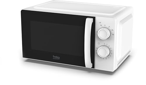 Beko Solo Microwave MOC20100W1 | White Design | 20L Capacity | 700W Power | Includes Auto-Defrost &...