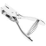 HORIALENCE ハンドヘルドオーバルパンチ 強力貫通可能 丈夫な製 カード対応 ペーパークラフト用コンパクト手動打孔機