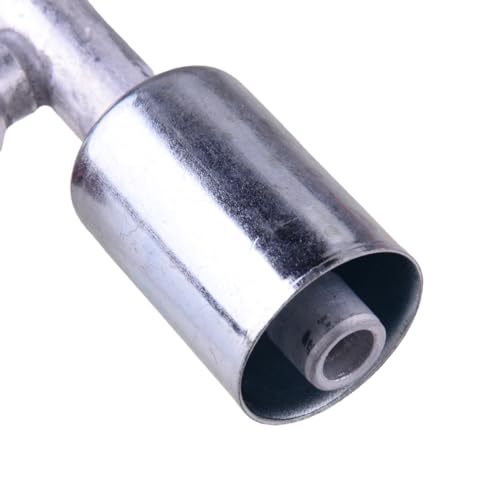 Conectores rectos Beadlock AC para crimpar, #8, puerto de alta presión R134a, modelo BL6102, marca beler miniatura 3