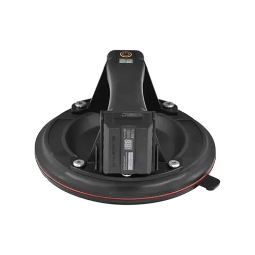 Jhxhfjxz 8-Zoll Elektrischer Vakuum-Saugnapf 200kg Schwarz