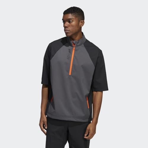 adidas Men's Provisional Short Sleeve Golf Jacket2