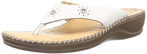 Scholl Women Melissa White Leather Fashion Slippers4 Kids UK (6741005) (B07YGQ4Q2X) Amazon Price History, Amazon Price Tracker