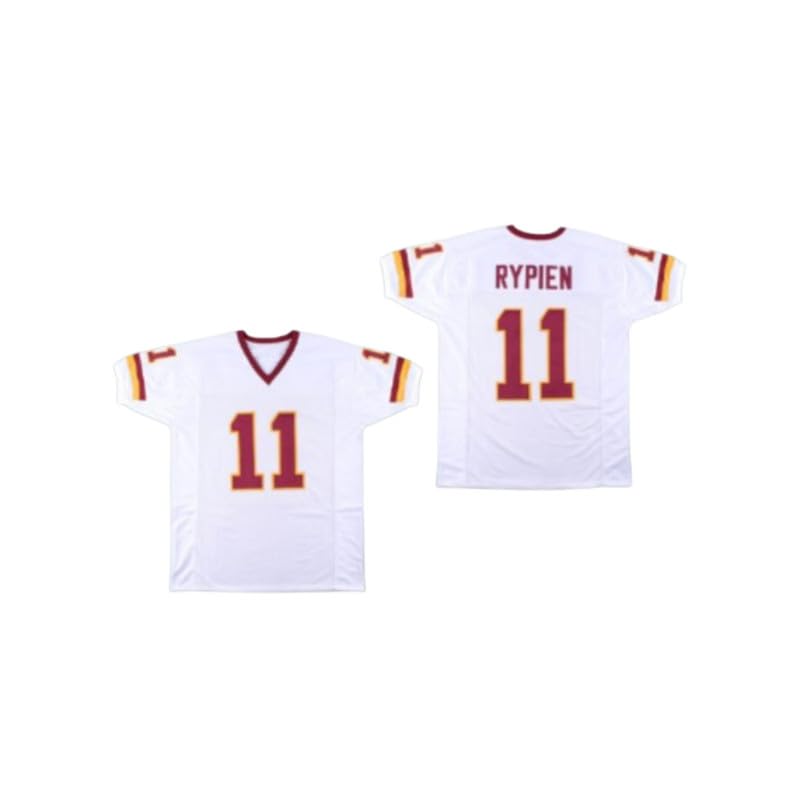 M Rypien 11 Washington White Football Jersey Sewn Any Name Number