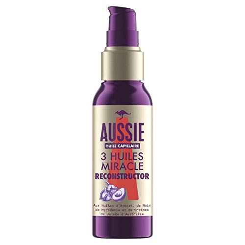 Lotion huile reconstruction 100ml lot de 2 pour réparer les cheveux abîmés