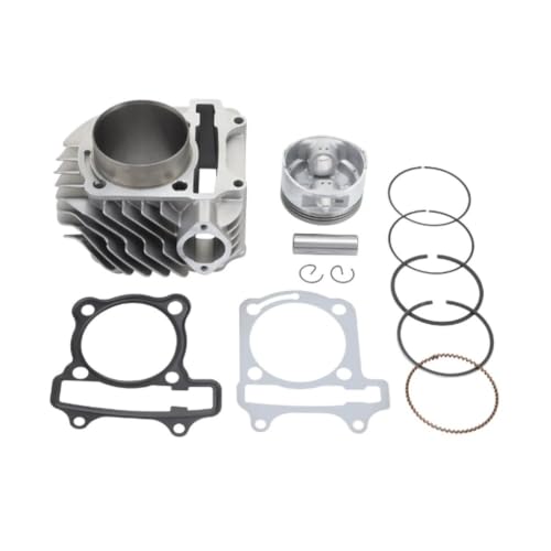Árbol de levas de culata de 63mm que mejora el par motor en motos GY6 de 250cc