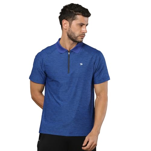Image of Men's Lightweight Dry Rush Tech Polo | Moisture-Wicking, Breathable, Stretchable, Wrinkle-Resistant, Quick-Dry, Anti-Odor